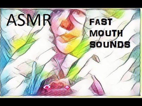 [ASMR] Deep Intense Fast Mouth Sound, Binaural, Tingles.