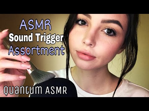 ASMR | Sound Triggers ~ Scratching ~ Brushing ~ Tapping | Quantum ASMR