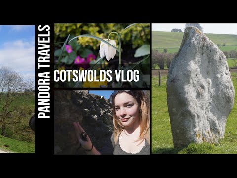 ASMR Cotswolds Vlog | Ancient Civilisations, Rare Meadows, Norman Churches [Pandora Travels]