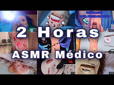 ASMR | 2HORAS de ASMR PRONTO SOCORRO MÉDICO 🧑‍⚕️ ( 2 hours of medical emergency )