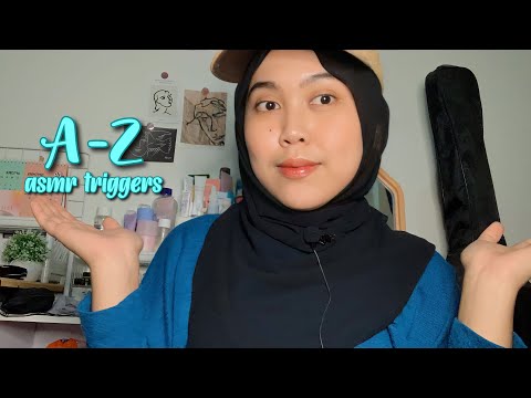 asmr a-z triggers that i have!💫 | fast but not aggressive🔥
