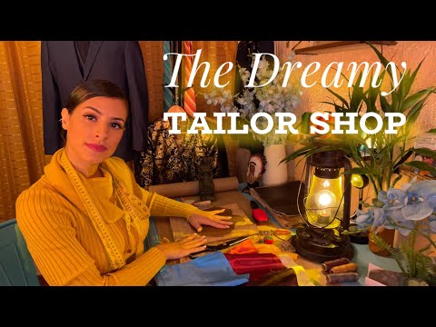 ASMR DREAMY Suit Fitting | COLOR ANALYSIS | Walking Around You | FULL BODY Measuring TAILOR 🧵