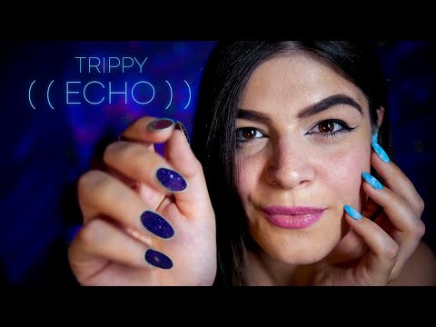 ASMR PSICHEDELICO 😵‍💫 Fast & Slow ECHO & DELAY | Mesmerizing Galactic Nails