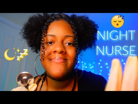 ASMR ✨Your Favorite Night Nurse Checks on You Before Bed 😴✨(Exam, Personal Attention for Sleep✨)