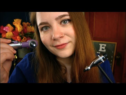 Realistic & Detailed Head to Toe Assessment (Cranial Nerve Tests, Eye & Ear Exam) 🩺 ASMR Medical RP