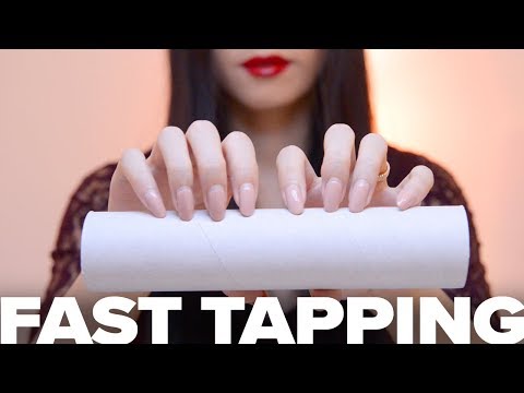 ASMR Fast Aggressive Cardboard Tapping (No Talking)