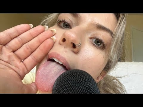 ASMR| 30+ Minutes Extra Spitty & Wet Spit Painting/ Wet Lens Licking/Kisses & Fogging~ No Talking