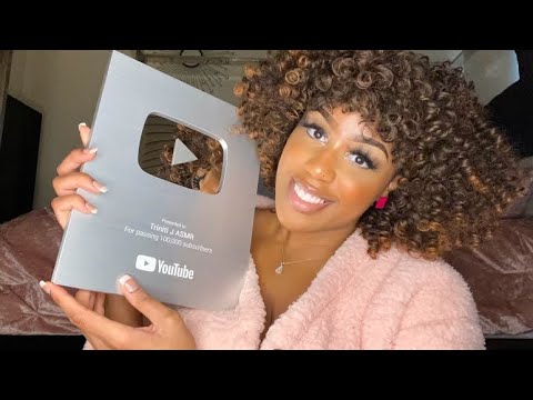 ASMR | Unboxing My 100k YouTube Play Button