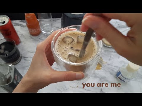 ASMR POV | Du machst dir Eisgekühlte Getränke 🧊🍹 ASMR But You Are Me | Mixing ice cold Drinks