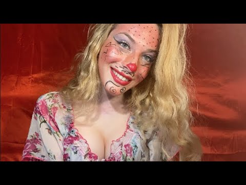 [ASMR] Broken Doll Wants To Play A Game // Soft-Spoken Role Play & Tingly Face Brushing ♥️ 👻