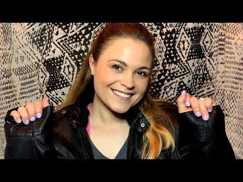 ASMR Leather Jacket Tapping & Scratching