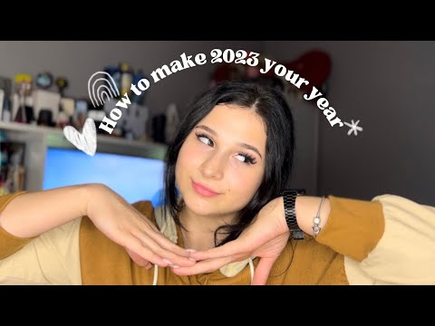 ASMR How to make 2023 your year! (Whispered advice & ramble)