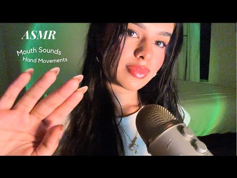 ASMR~ Tingly Mouth Sounds, Hand Movements & Q&A (Part 2)
