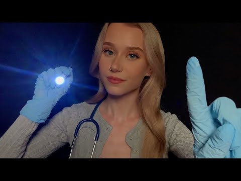 ASMR Relaxing Cranial Nerve Exam (Personal Attention)