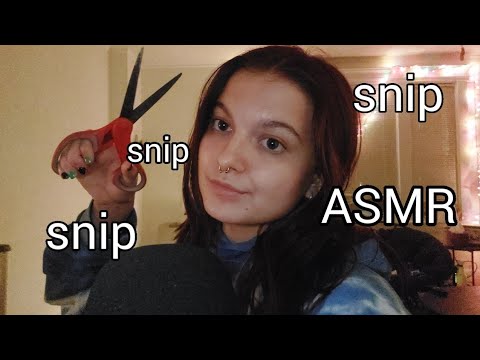ASMR Snipping Away all your Bad Vibes✂️