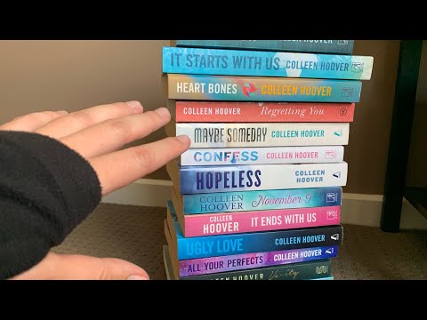 asmr | book ranking 📚 colleen hoover