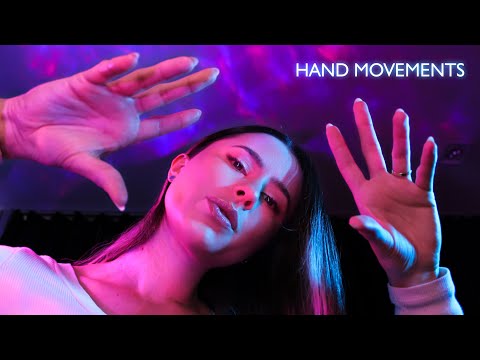 Helping you to relax and sleep ✨ with hand movements, some visuals, and mouth sounds [ASMR]