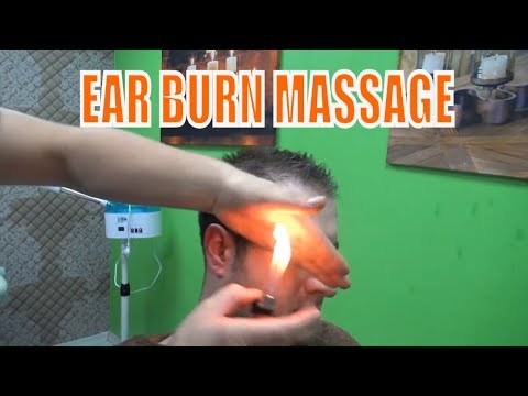 ASMR TURKISH BARBER MASSAGE💈EAR BURN💈NECK,EAR CRACK💈head,arm,back,ear,face,roller,sleep massage
