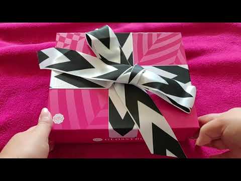 ASMR Unboxing Glossybox UK August 2020 - Fast Tapping, Soft Spoken