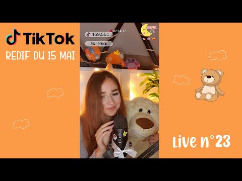 ASMR | Redif Live Tiktok (15 mai) 🎶