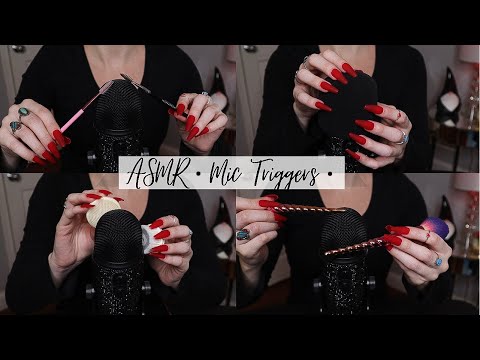 ASMR | Intense Mic Triggers For Sleep 😴 (No Talking) | Mic Scratching, Tapping, & Brushing