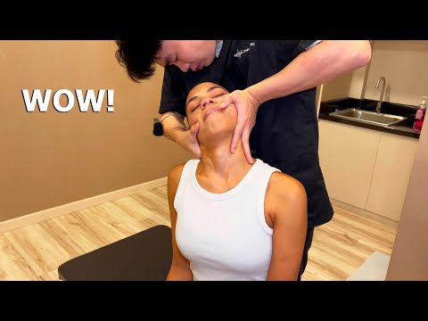 ASMR: Chiropractic Adjustment CRACKS the LIFE out of my NECK and BACK!