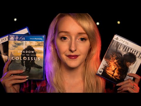 ASMR Video Game Collection | Whispers & Sticky Tapping