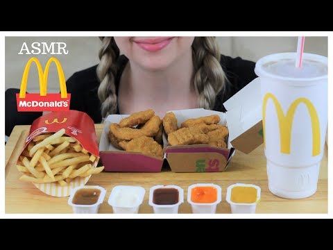 ASMR: McDonald's Nuggets *EATING SOUNDS* 먹방