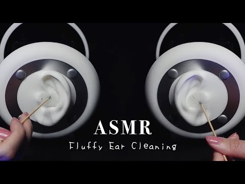 ASMR Fluffy Ear Cleaning / Left / Right / Both