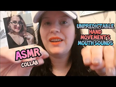 #ASMR Unpredictable Hand Movements and Tingly Sounds - Collab with ASMR Alysaa