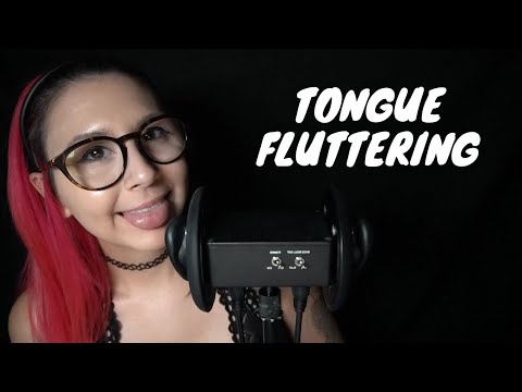 ASMR 👅 Tongue Fluttering with 3 Different Mics