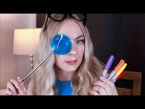 ASMR Delicately Doing Things To Your Eyes (Camera Touching, Changing Colours, Personal Attention)