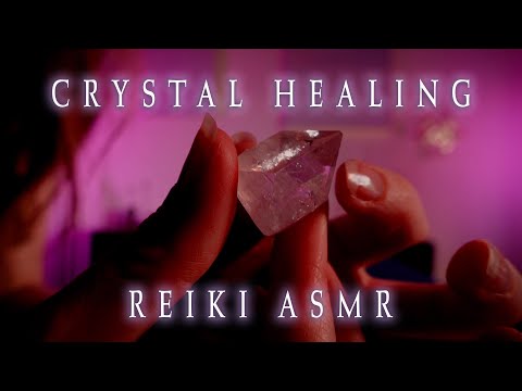 Crystal Healing Session | Chakra Dowsing | Reiki ASMR