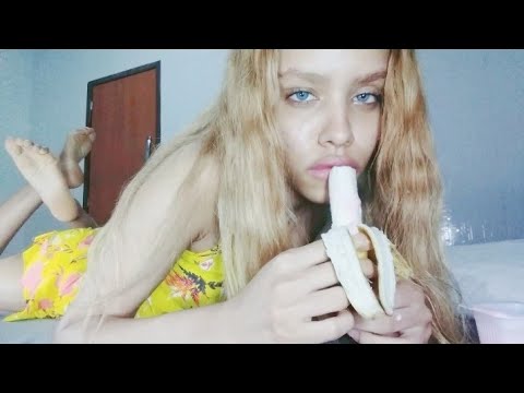 ASMR Banana & Yogurt 🍌💦