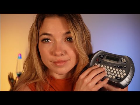 ASMR Labeling Your Face [Personal Attention | Whispered | Typing and Printing]