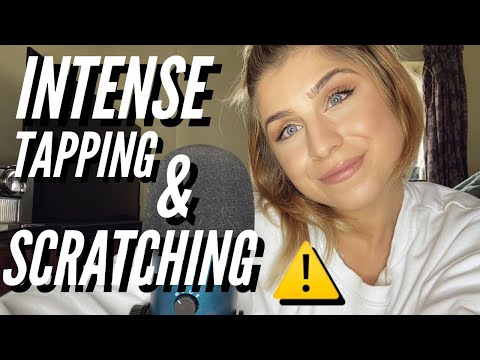 ASMR | ⚠️ INTENSE Tapping & Scratching on random items (No Talking)