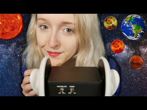 ASMR Close Up 3Dio Whispers (Planet Facts)