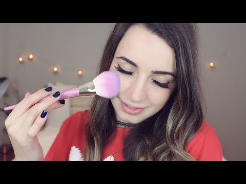 [ASMR] (No Talking) Soft Face and Ear Brushing For Sleep