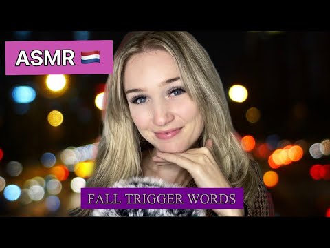 ASMR 🇳🇱 | FALL TRIGGER WORDS IN DUTCH 🤍🍂