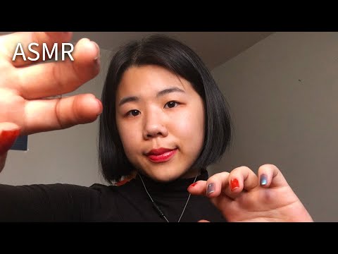 ASMR | BRAIN MELTING INVISIBLE SCRATCHING~ 🤚 HAND MOVEMENT & INAUDIBLE WHISPERING