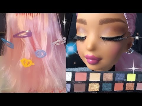 ASMR Doll Head Makeover with MinxLaura123 (Whispered)