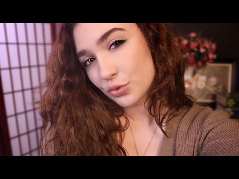 [w/ RAIN SOUNDS] ♡ delicate up-close face kisses for deep sleep & relaxation ♡ ASMR
