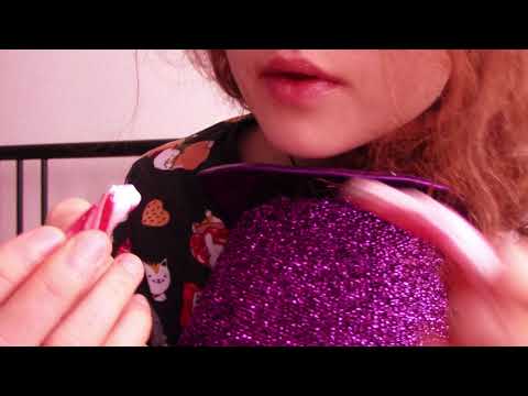 is candy cane halloween candy ASMR