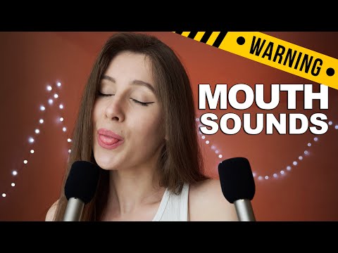 22 Minutes of Fast & Aggressive Mouth Sounds ( wet/dry ) Cupped Mouth Sounds, Spit Painting, tk tk