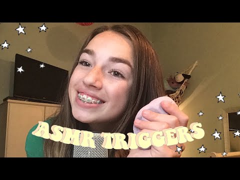 ASMR TRIGGERS (cards,bookmarks,metal straw,glass)✨☀️💛