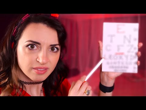 FASTEST ASMR Eye Doctor (but everything is wrong)