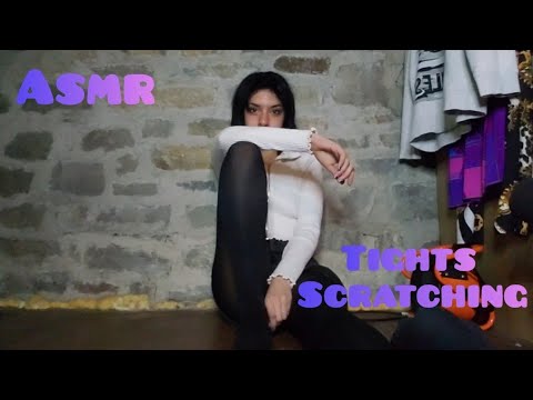 ASMR ◇ Relaxing you with tights scrarching 🖤