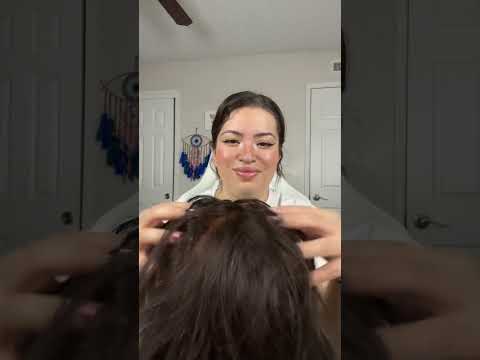 ASMR AGGRESSIVE scalp scratching 😴- #shortvideo #asmrshorts