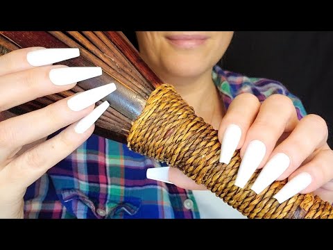 ASMR Aggressive Tapping and Scratching | No Talking After Intro | Long Nails