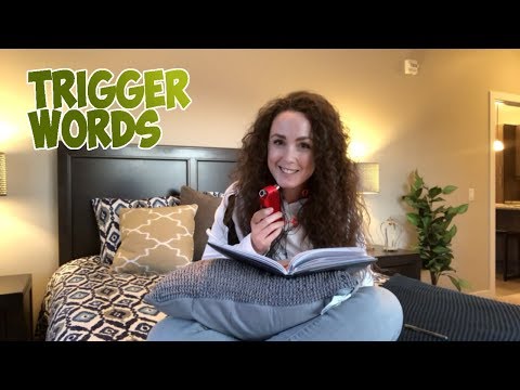 Whispered Trigger Words in German/English [Binaural] [ASMR] [Requested]